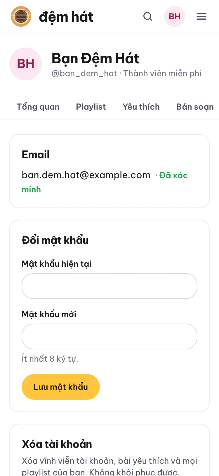 Thẻ Bảo mật.