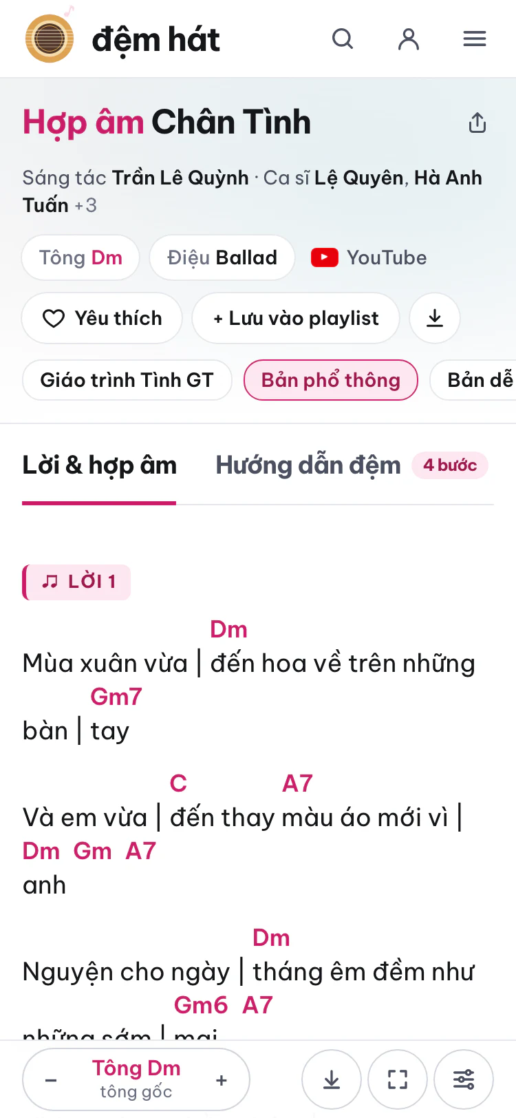 Giao diện sáng